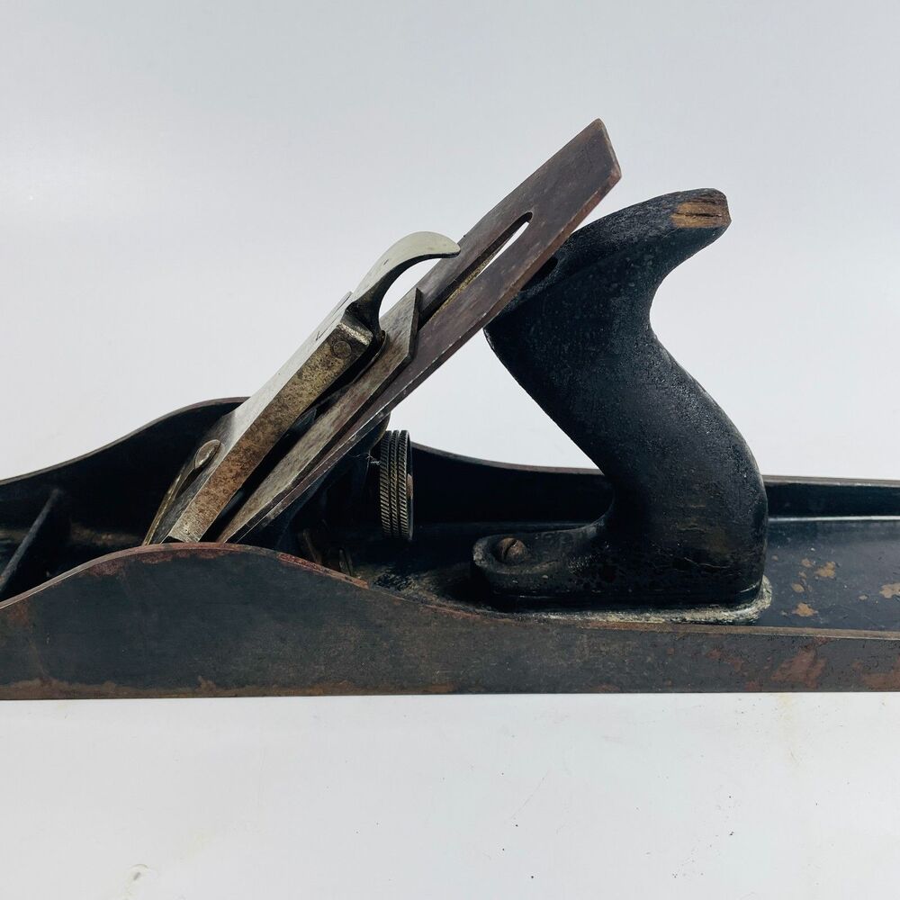 Vintage Stanley Bailey No 6 Fore Plane Type 15 1931-1932 Woodworking Tool USA - Picture 14 of 16